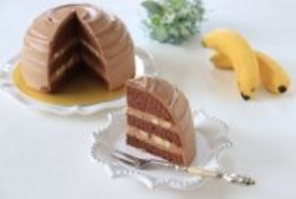 型がなくても大丈夫！ボウルで作れる！チョコバナナドームケーキのレシピ
