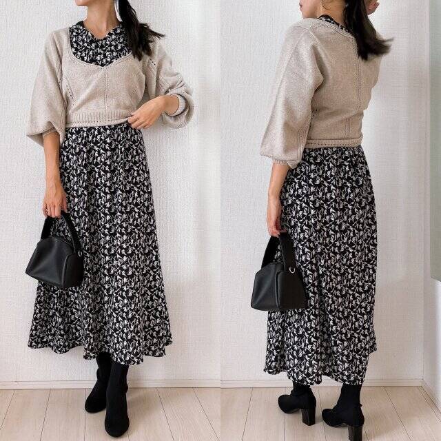 ユニクロのコラボニットが大当たり！ぽわっとした袖が可愛い♡高評価ニット