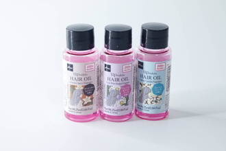 「香水みたい良い香り♡」100均で売ってる日本製の200円ヘアオイルが本格的