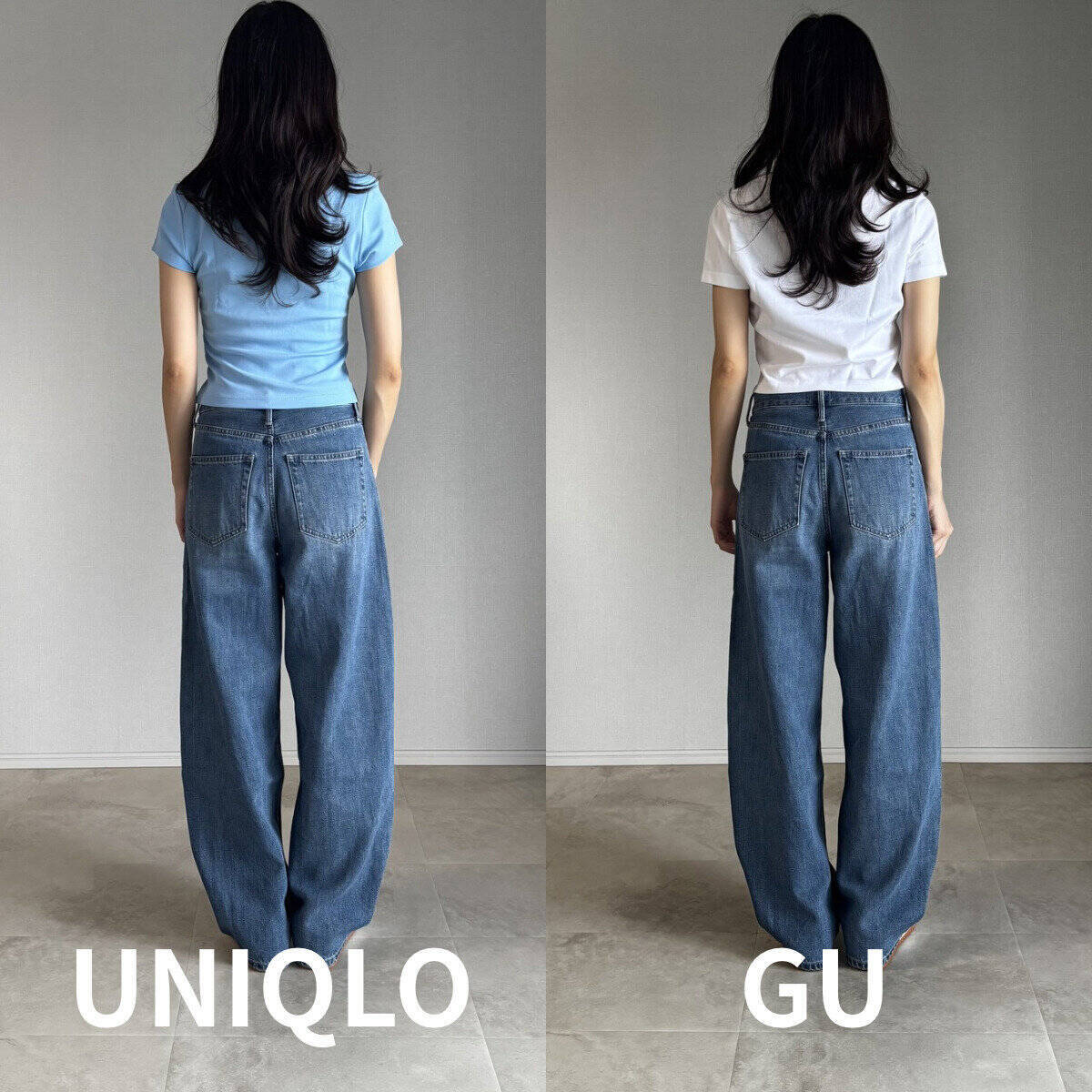 ユニクロvsGUのミニTを徹底比較！低身長さんの体型カバーにはどっちが正解？