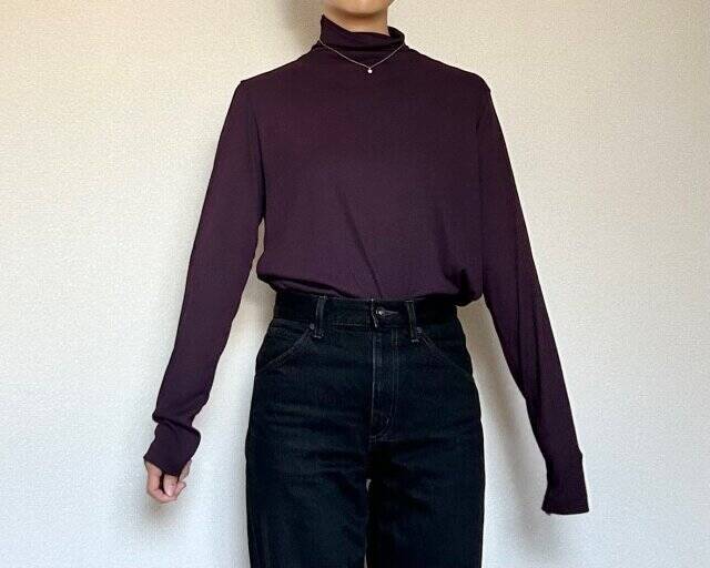 ユニクロのトップスがいい仕事してくれます！お値下げの今が買い時！口コミで話題のタートル