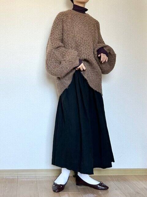 ユニクロのトップスがいい仕事してくれます！お値下げの今が買い時！口コミで話題のタートル