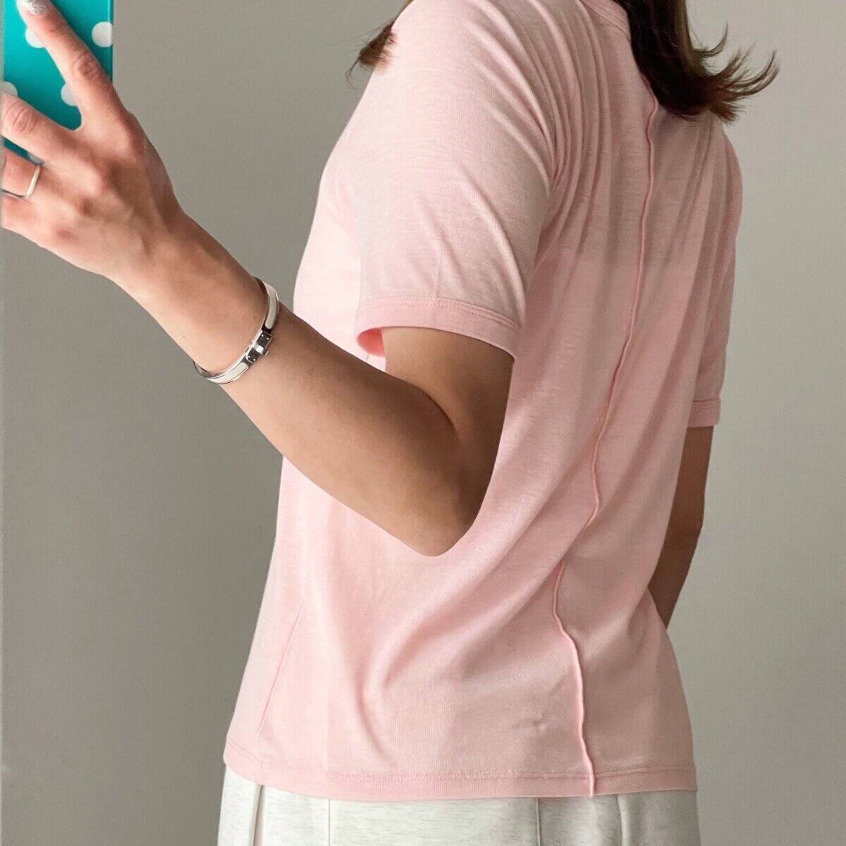 GUの人気シアーTって透けすぎない…？大人女子にちょうどいい着こなし術♡