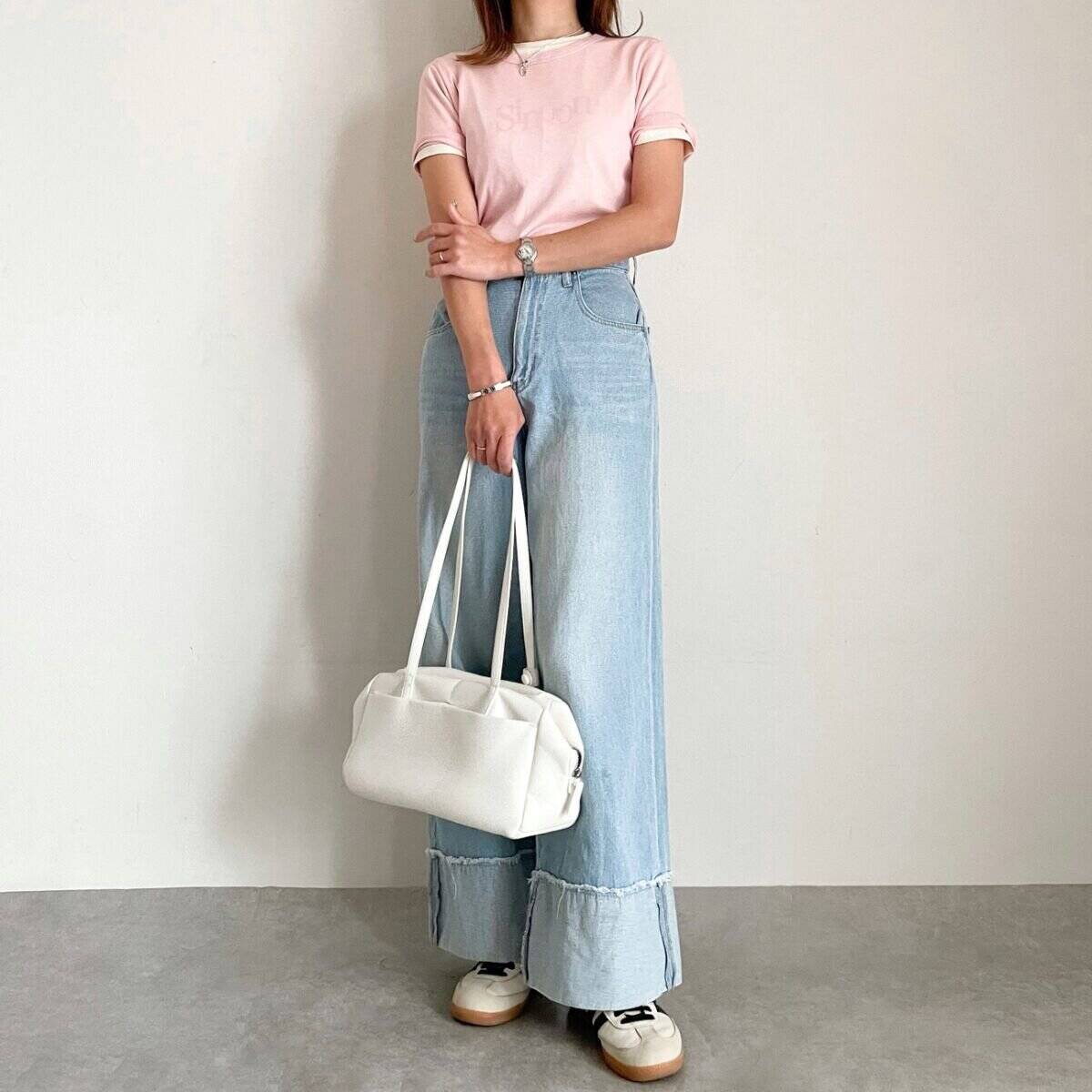 GUの人気シアーTって透けすぎない…？大人女子にちょうどいい着こなし術♡