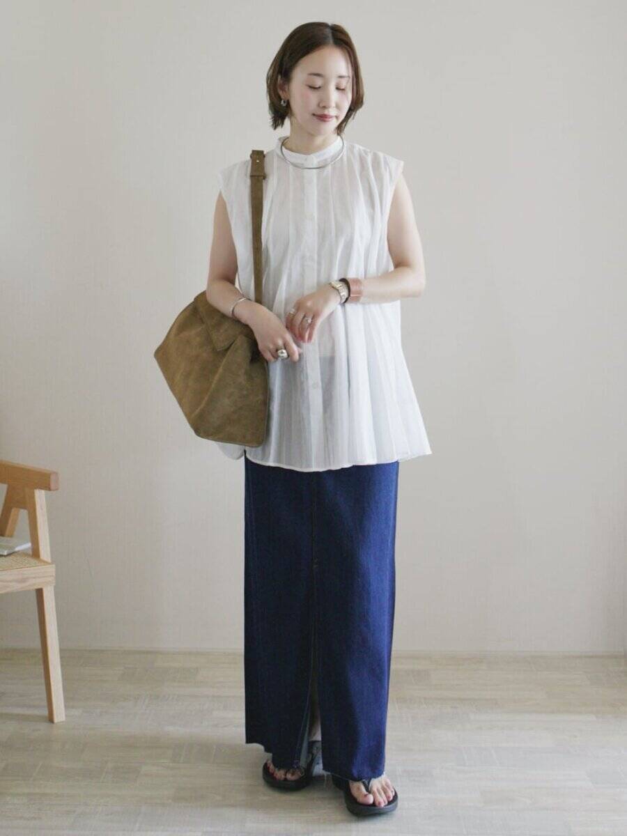 夏コーデは「白ブラウス」が断トツで使える！涼しげでサマ見え♡大人の褒められスタイル5選
