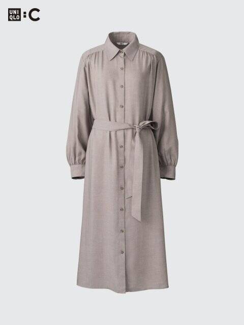さすがユニクロさん、こういうの欲しかった～！コーデに悩まず上品見え♡秋の1軍入りワンピース