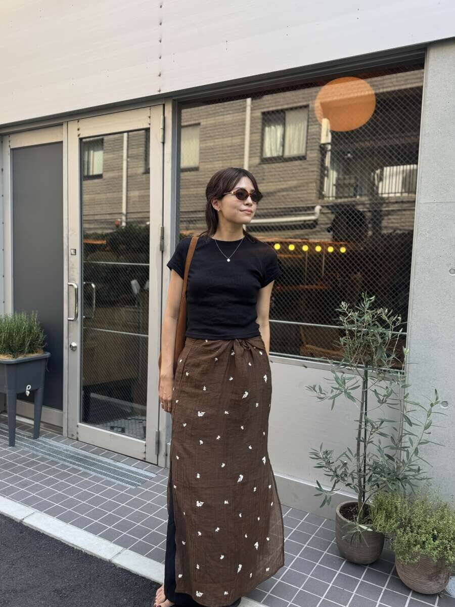 気に入りすぎて4色買い♡ユニクロのミニTは骨格ナチュラル173cmの正解だった