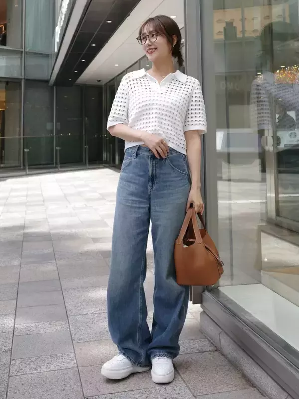 初夏のワイドデニムはこの組み合わせで爽やかに着こなして♡おしゃれな人のお手本コーデ5選