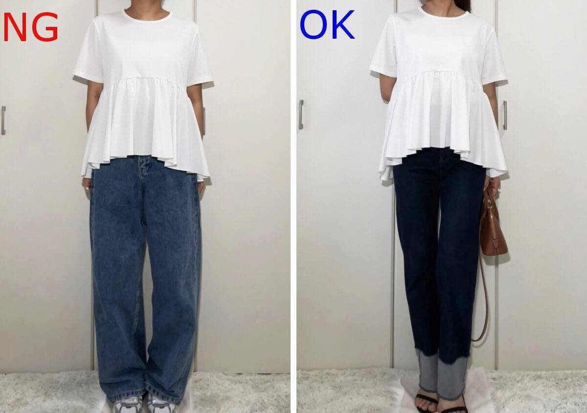 GUの「甘め白T」1枚あればコーデに超使える！真似して垢抜け！大人っぽく着こなすコツ大公開