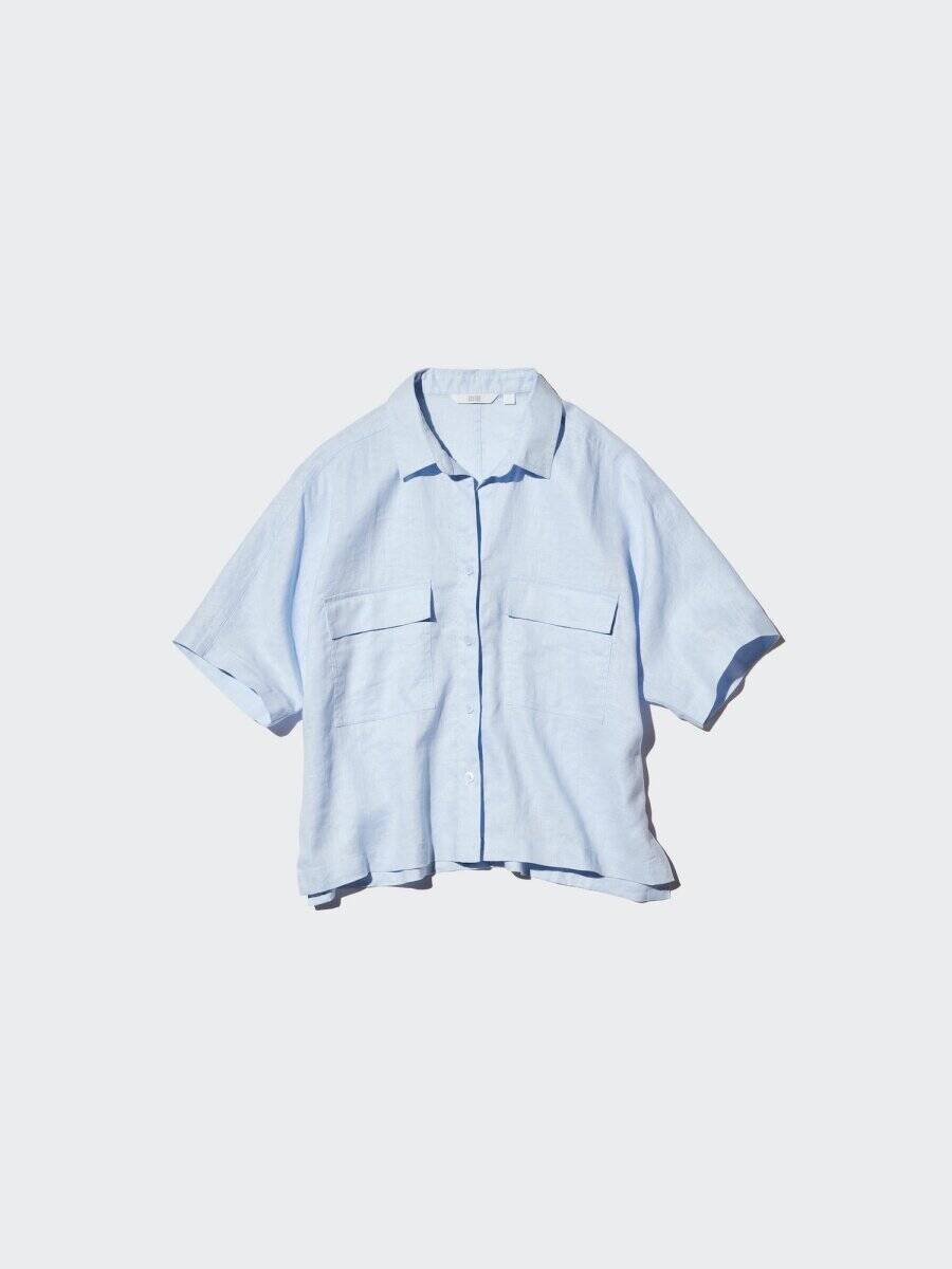 夏はユニクロの「シャツ＆ブラウス」で好印象GET♡サイズ欠け出始めてるから急いでチェック！