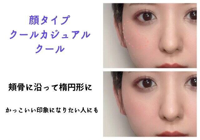 顔タイプ別で垢抜けメイクはこんなにちがう♡基本の「似合うチークの塗り方」
