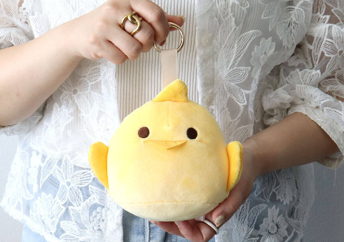 この付録…可愛さ反則級♡毎日連れて歩きたい「ぴよりん」ぬいぐるみチャームが癒し度100点！