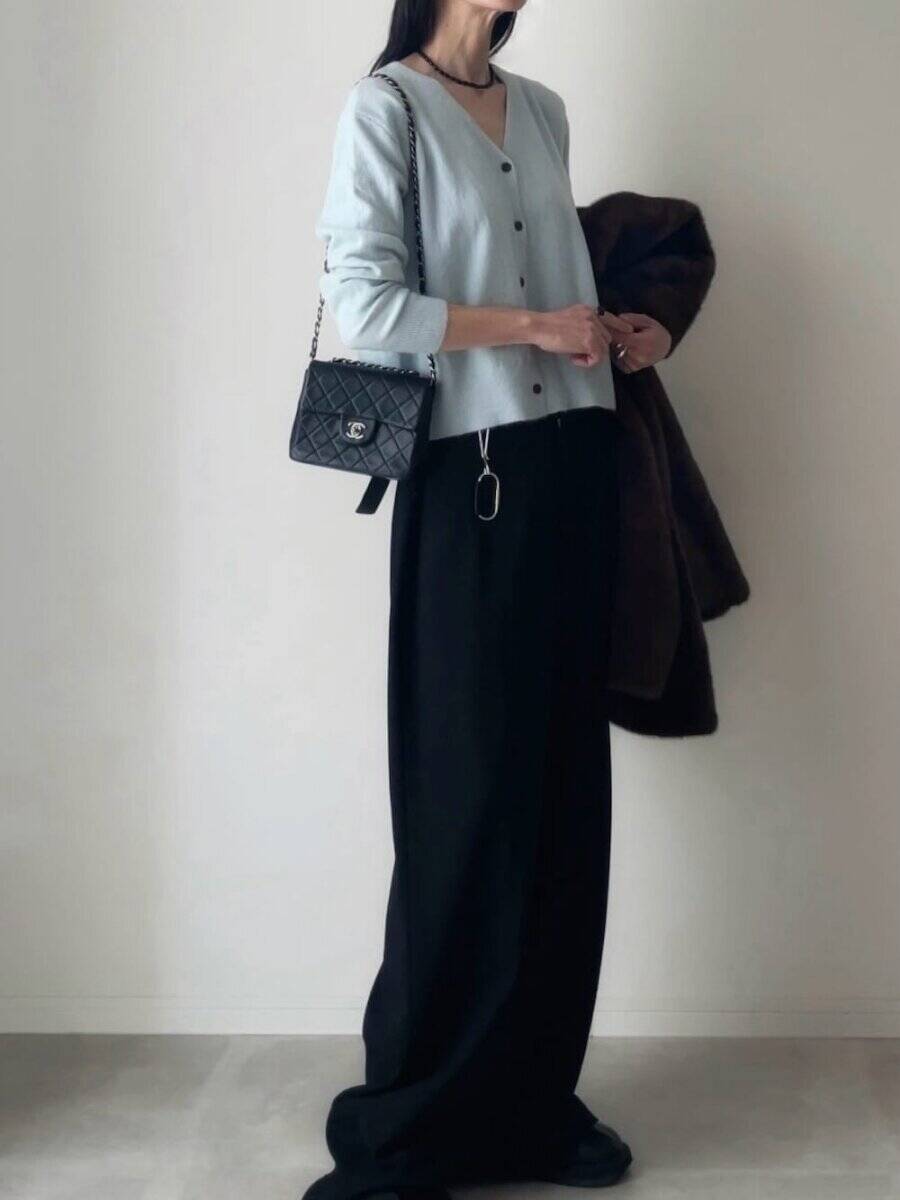 黒ワイドパンツはこうすればもっと可愛く着こなせる♡今っぽく着やせが叶う！春コーデ5選