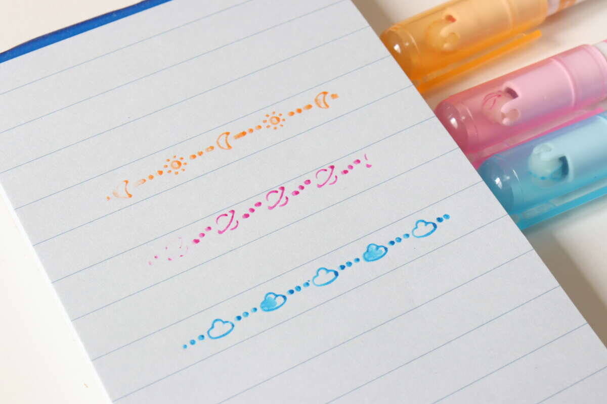 これ実はペンじゃないんだな～！転がすだけで装飾できる！コスパも抜群な100均便利文具