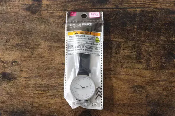 これ500円って信じられる！？大人が使いやすい！他所で買ったら高そうな100均の腕時計