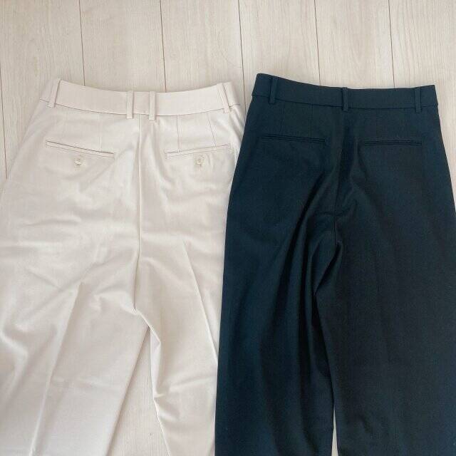 ユニクロの神パンツが進化して再登場！新・旧タックワイドパンツ徹底比較♡はき比べレビュー