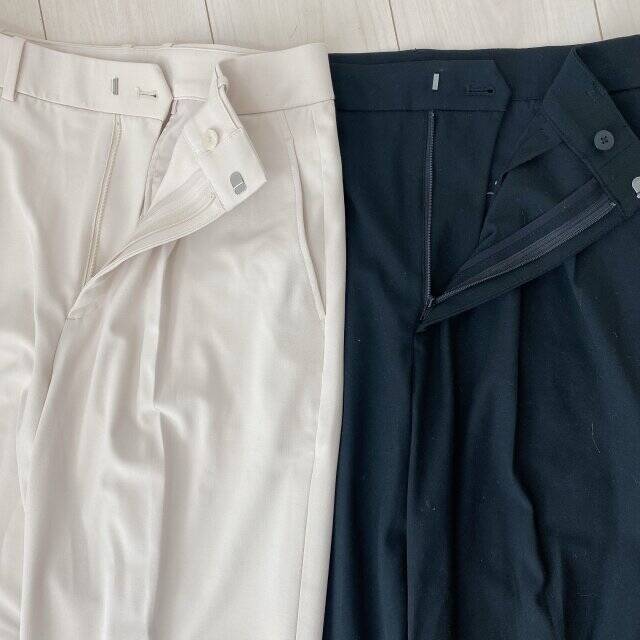 ユニクロの神パンツが進化して再登場！新・旧タックワイドパンツ徹底比較♡はき比べレビュー