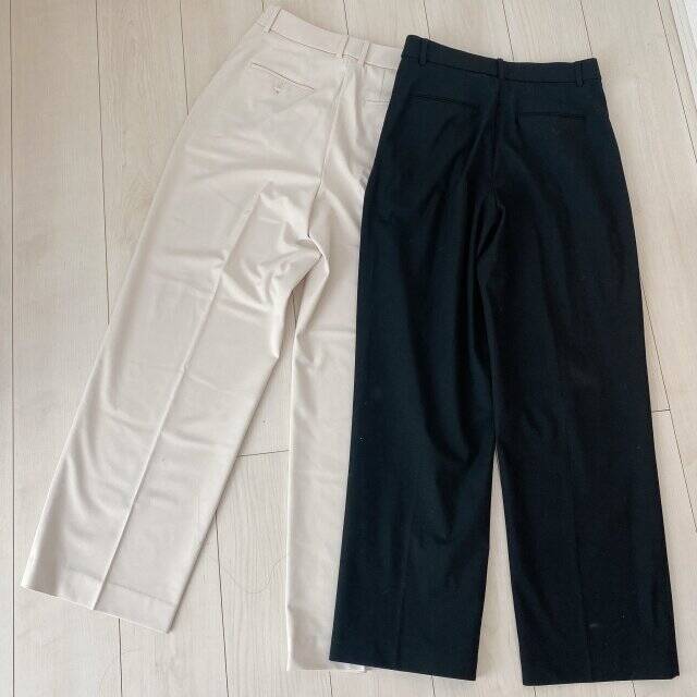 ユニクロの神パンツが進化して再登場！新・旧タックワイドパンツ徹底比較♡はき比べレビュー