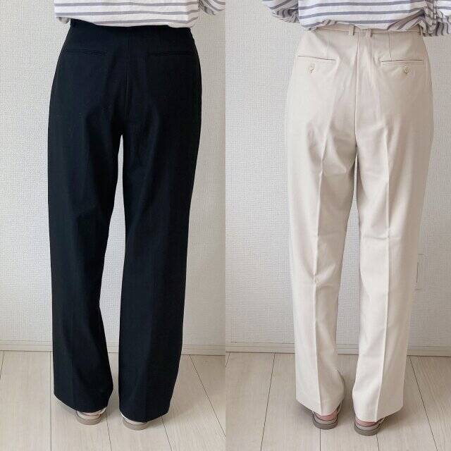ユニクロの神パンツが進化して再登場！新・旧タックワイドパンツ徹底比較♡はき比べレビュー