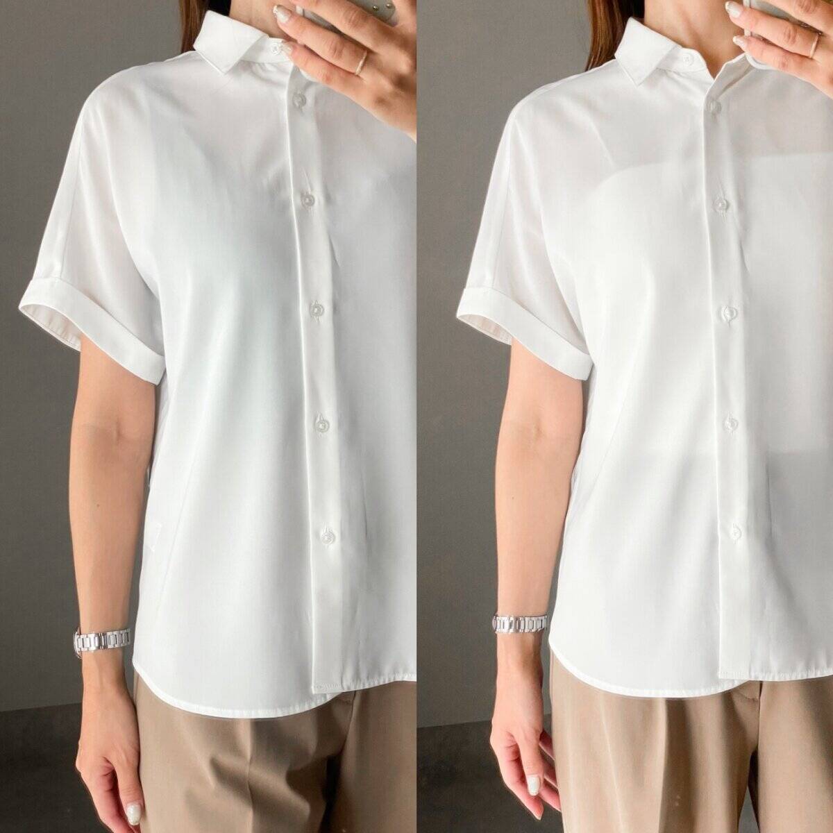 その合わせ方もったいない！毎年人気のGUシャツ♡ほんの少し工夫するだけでオシャレに大変身！