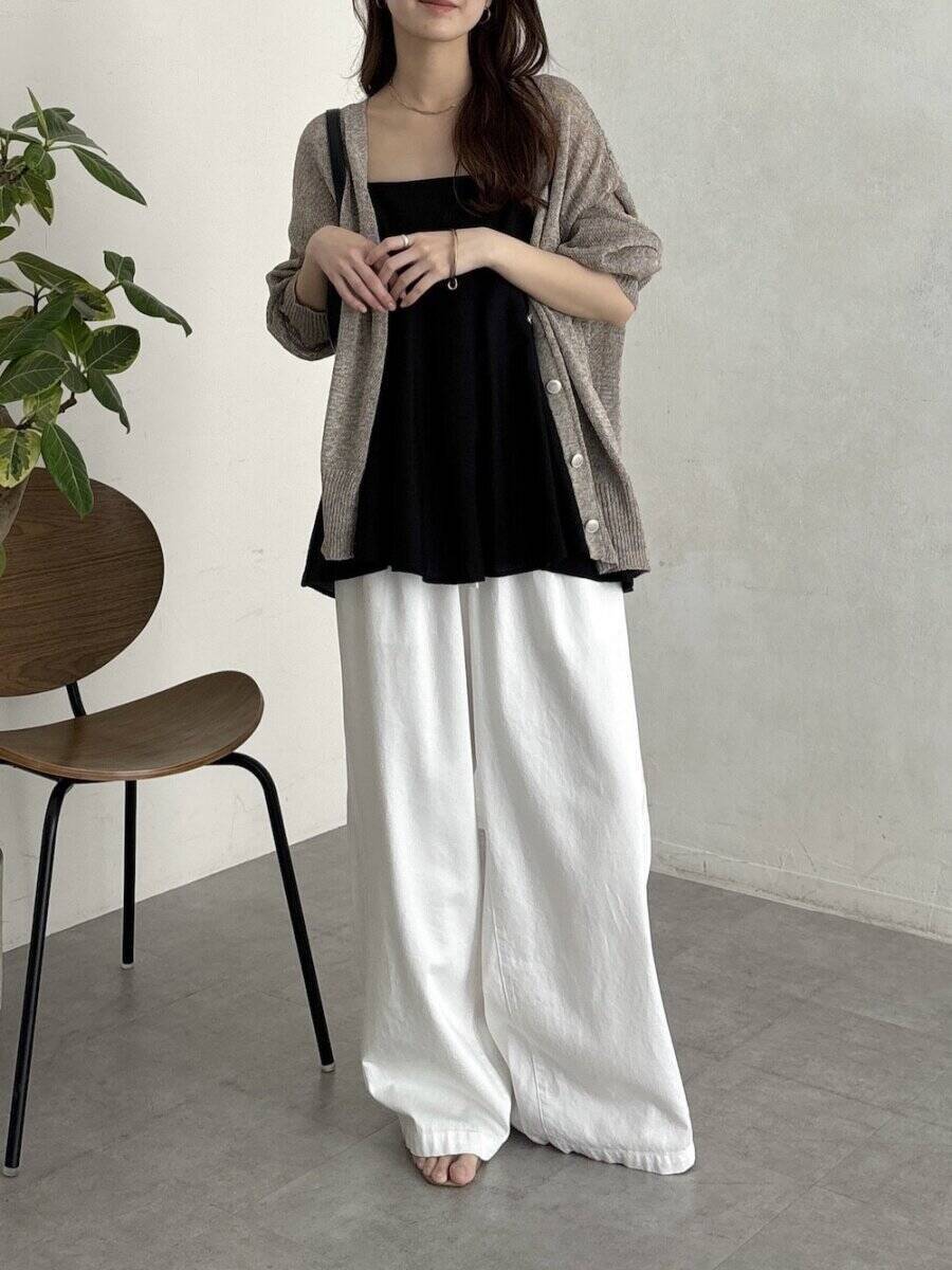 部屋着感でがちなワイドパンツはこう着るのが正解！おしゃれな人の初夏のこなれスタイル5選