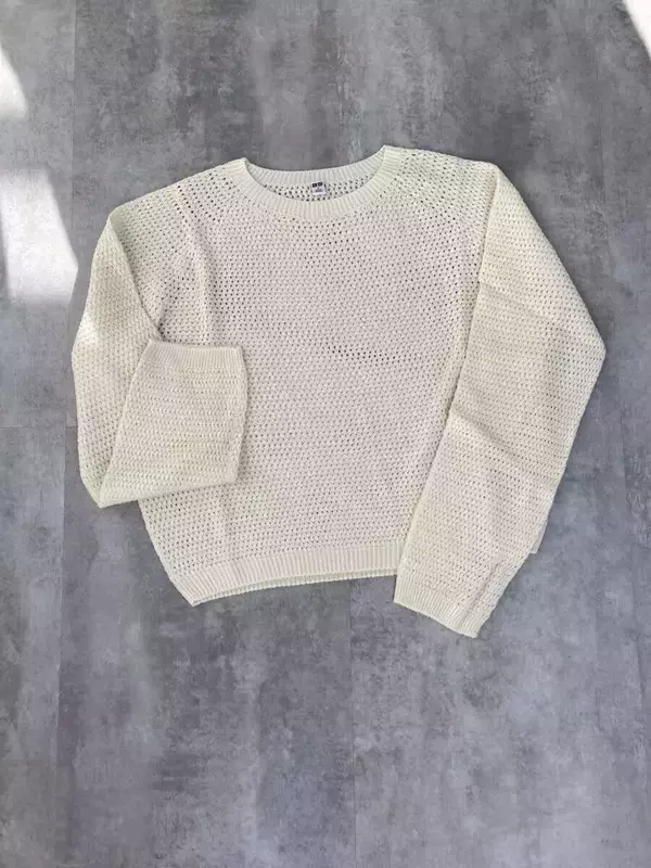 透けすぎないから毎日着たくなる♡低身長さんが脚長に見えるユニクロニットの着こなし術