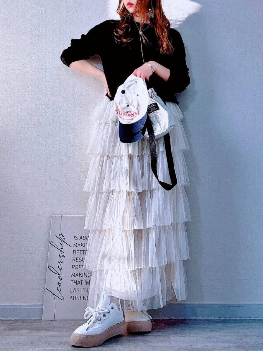 透けすぎないから毎日着たくなる♡低身長さんが脚長に見えるユニクロニットの着こなし術