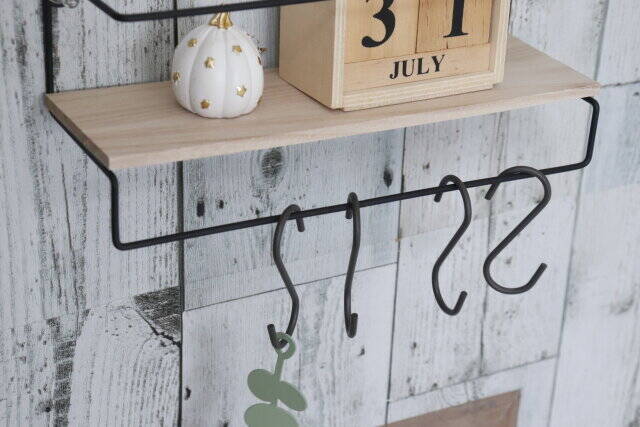 ダイソーでセットで買っとくと最強だよ～！合計200円とは思えないインテリアラック