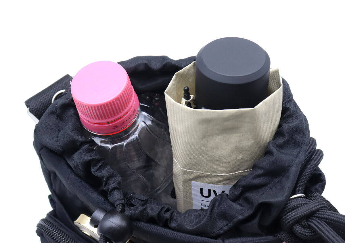 付録でここまでやっていいの！？小さいのに超高機能！毎日使いたくなる黒ショルダーバッグ