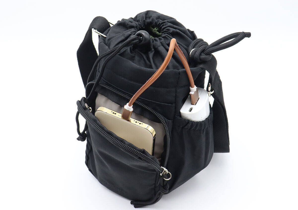 付録でここまでやっていいの！？小さいのに超高機能！毎日使いたくなる黒ショルダーバッグ