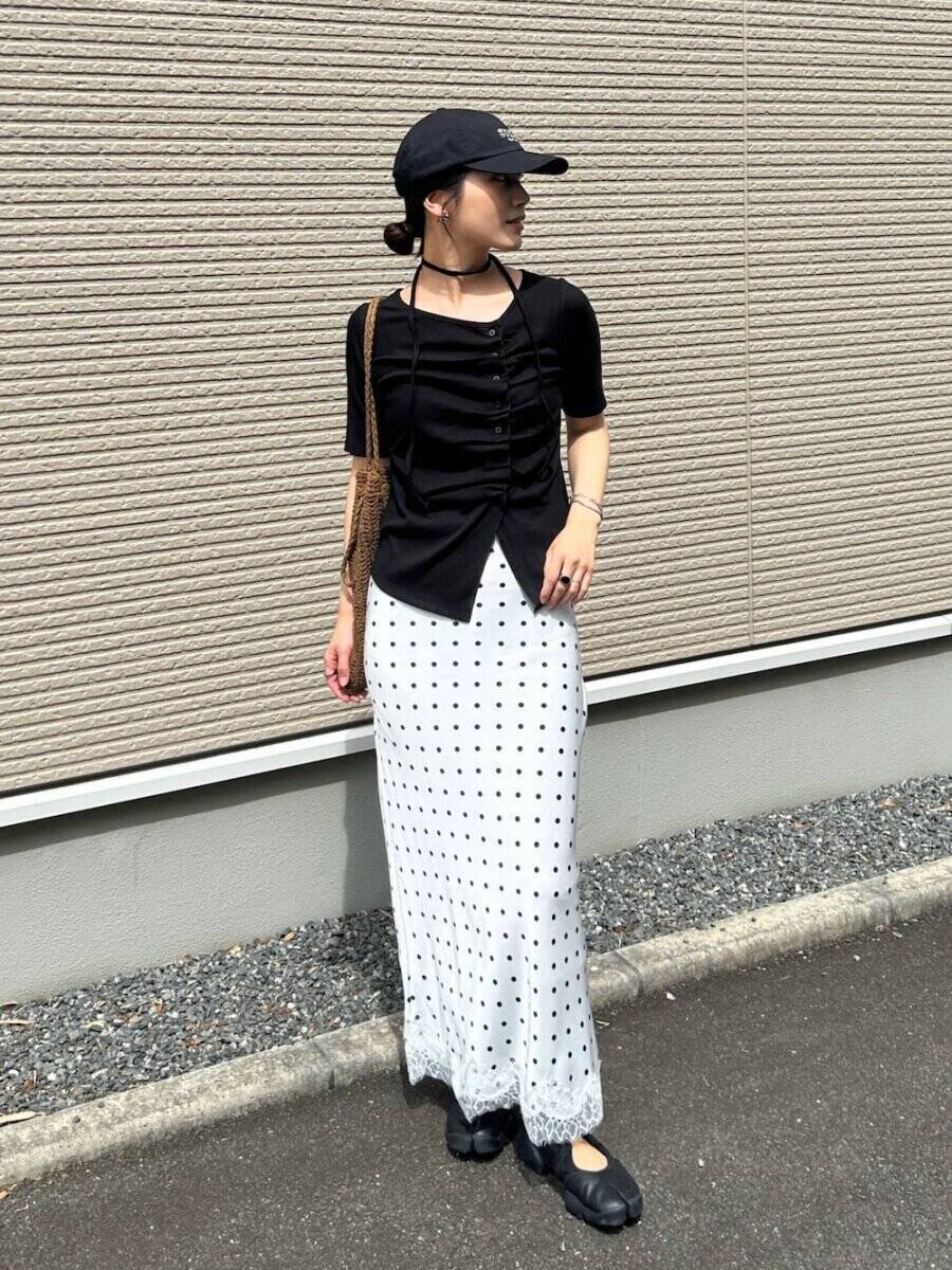 旬の「ドット柄」はこう着るのが正解！甘すぎずこなれる♡大人のドットスカートの着こなし術5選