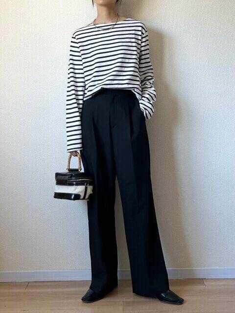 ユニクロのパンツ…マジで優秀だわ…ハンパな季節に頼りになります！名品パンツで秋コーデ