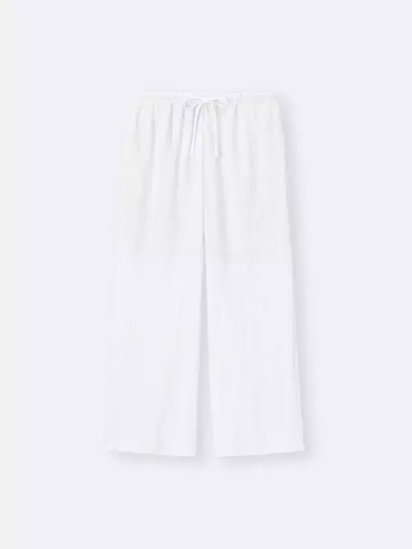 暑くなる前にGUの優秀ワイドパンツ買っとこ！ラクなのにおしゃれで涼しいって最高すぎる♡