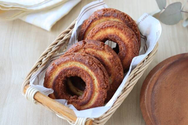ホットケーキミックスで簡単サックサク♪オールドファッションドーナツのレシピ