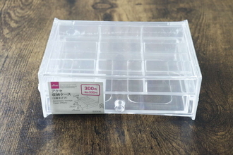 即売切れの予感！置きっぱなしでも映える♡300円とは思えないクリア収納
