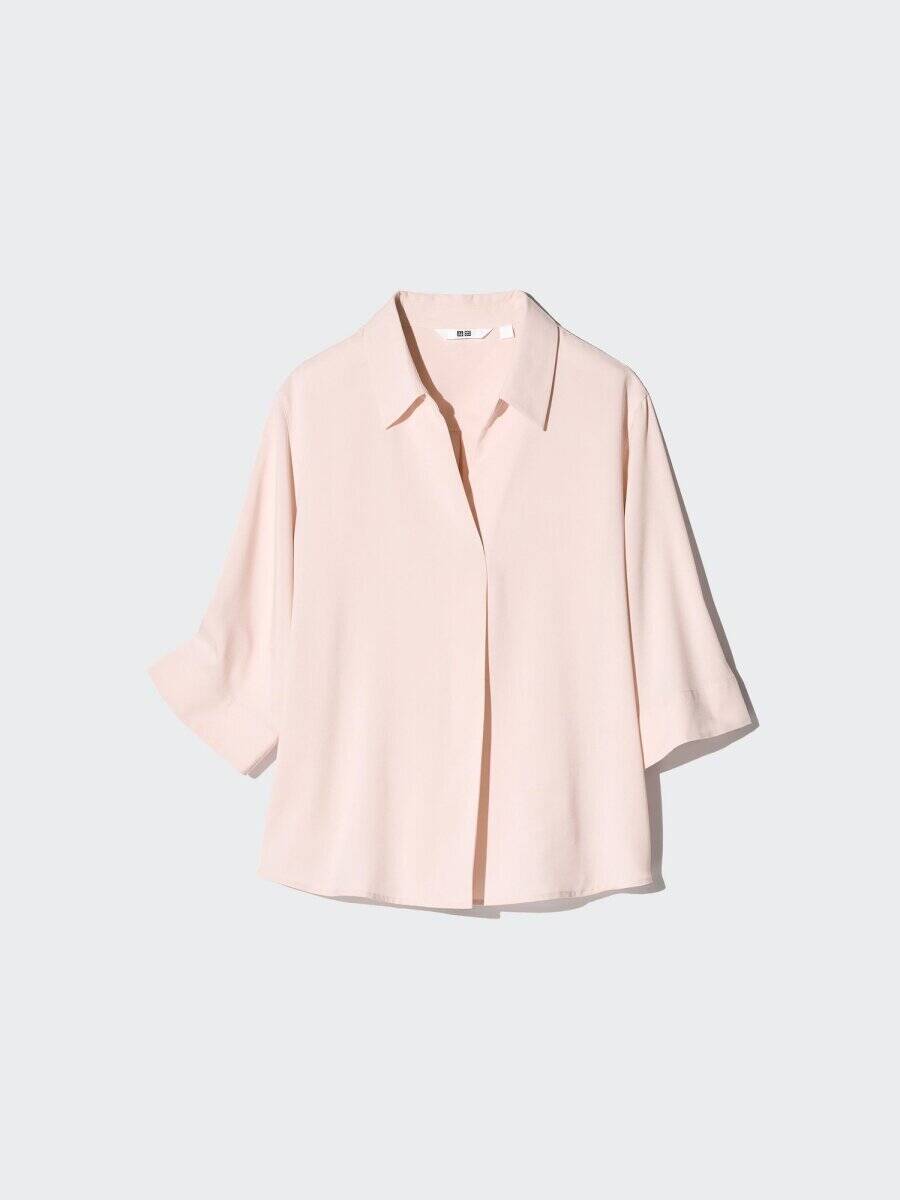 ユニクロ行ったら買うべきはこの5着！シンプルなのに可愛くキマる♡大人の厳選シャツ＆ブラウス