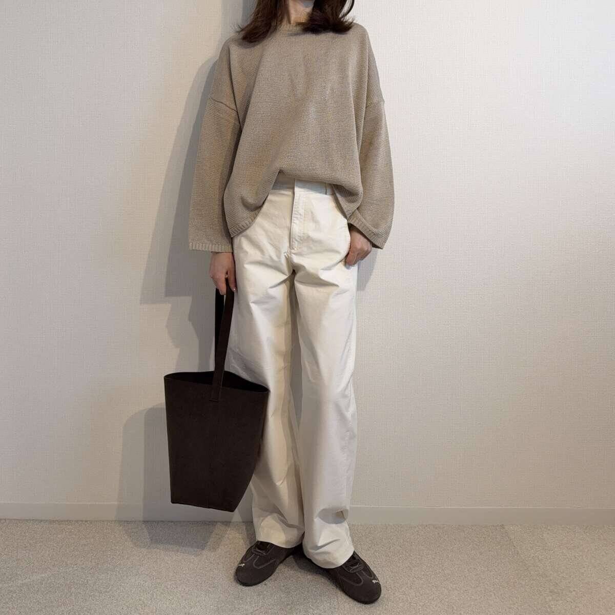 合わせるだけで今っぽくなれる春ニットが優秀すぎ♡オンオフ使える着回し4コーデ！