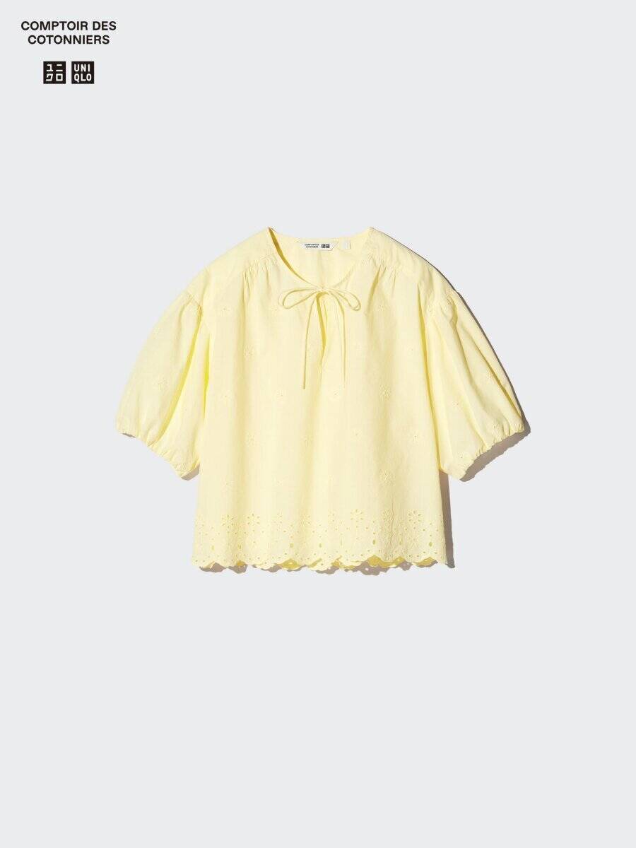 春夏コーデは「ユニクロブラウス」が圧倒的に使える♡可愛くて着心地も抜群で言うことなし！