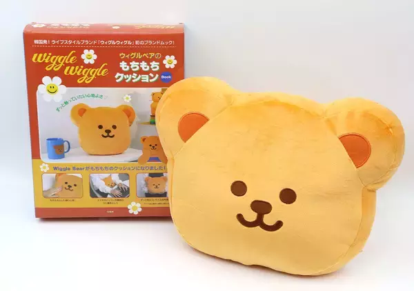 韓国ブランド初ムックの付録が癒し効果抜群だった！触り心地がたまらない♡激かわベアクッション