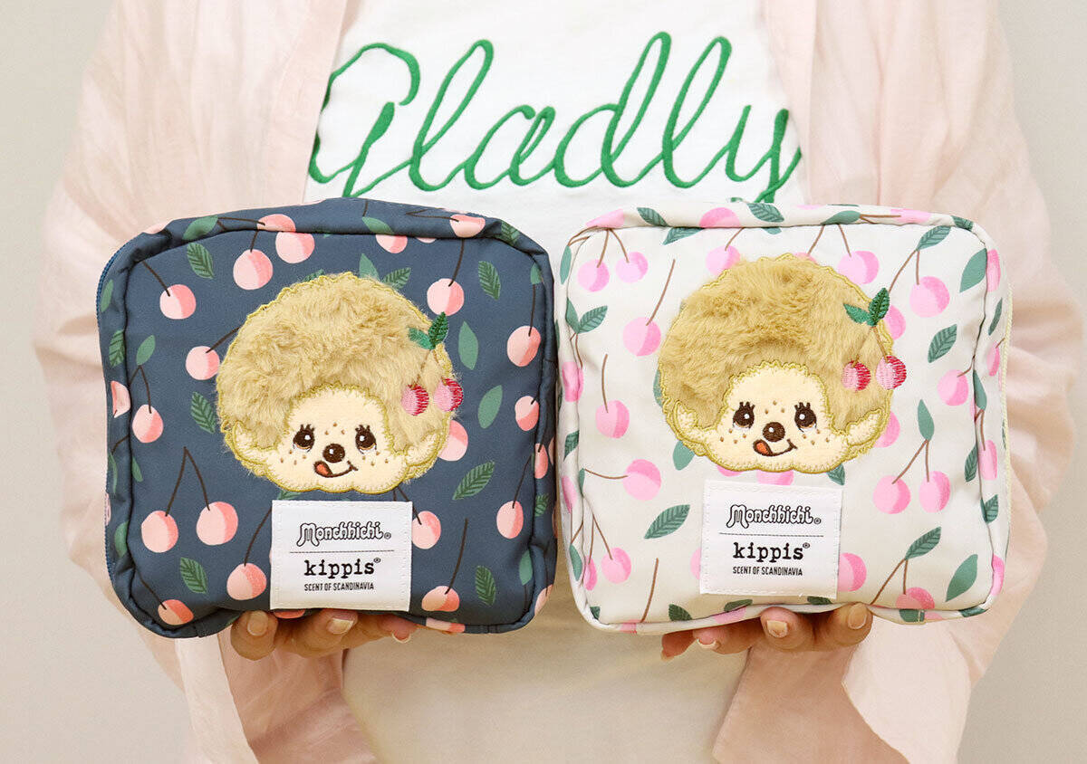 モンチッチ×kippisの豪華コラボ付録がアツすぎ…♡可愛くて大容量なポーチは見逃せない！