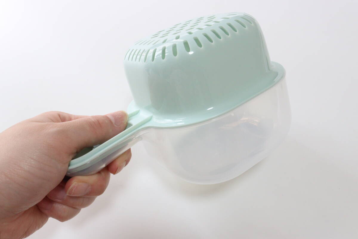 100均で何気なく買ったザル「なんだこの邪魔な突起…」と思ったらそういうこと？！