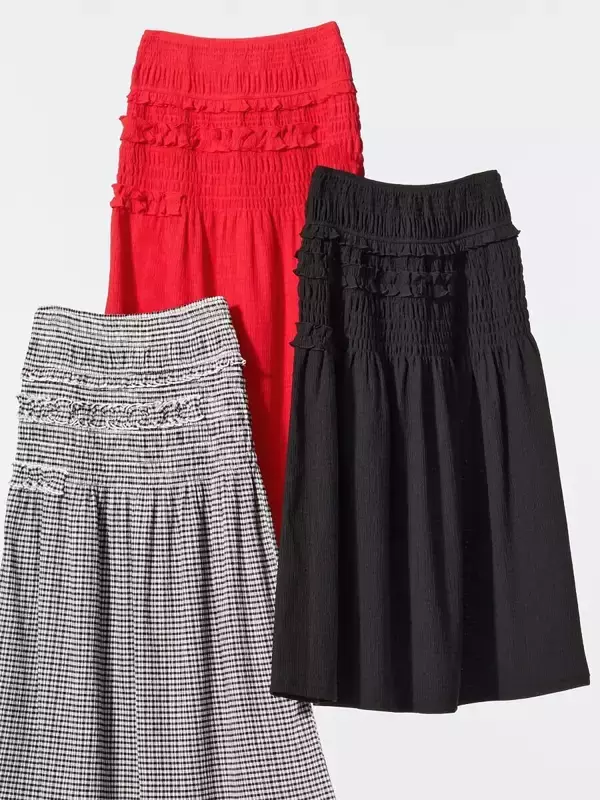 ユニクロのこのスカート買えなかったらショック…！ラクなのにサマになる♡ヘビロテ確定アイテム