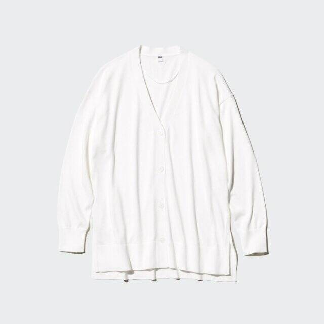 ユニクロからこんな可愛い「カーディガン」出てたの？！大人の春準備におすすめだよ♡