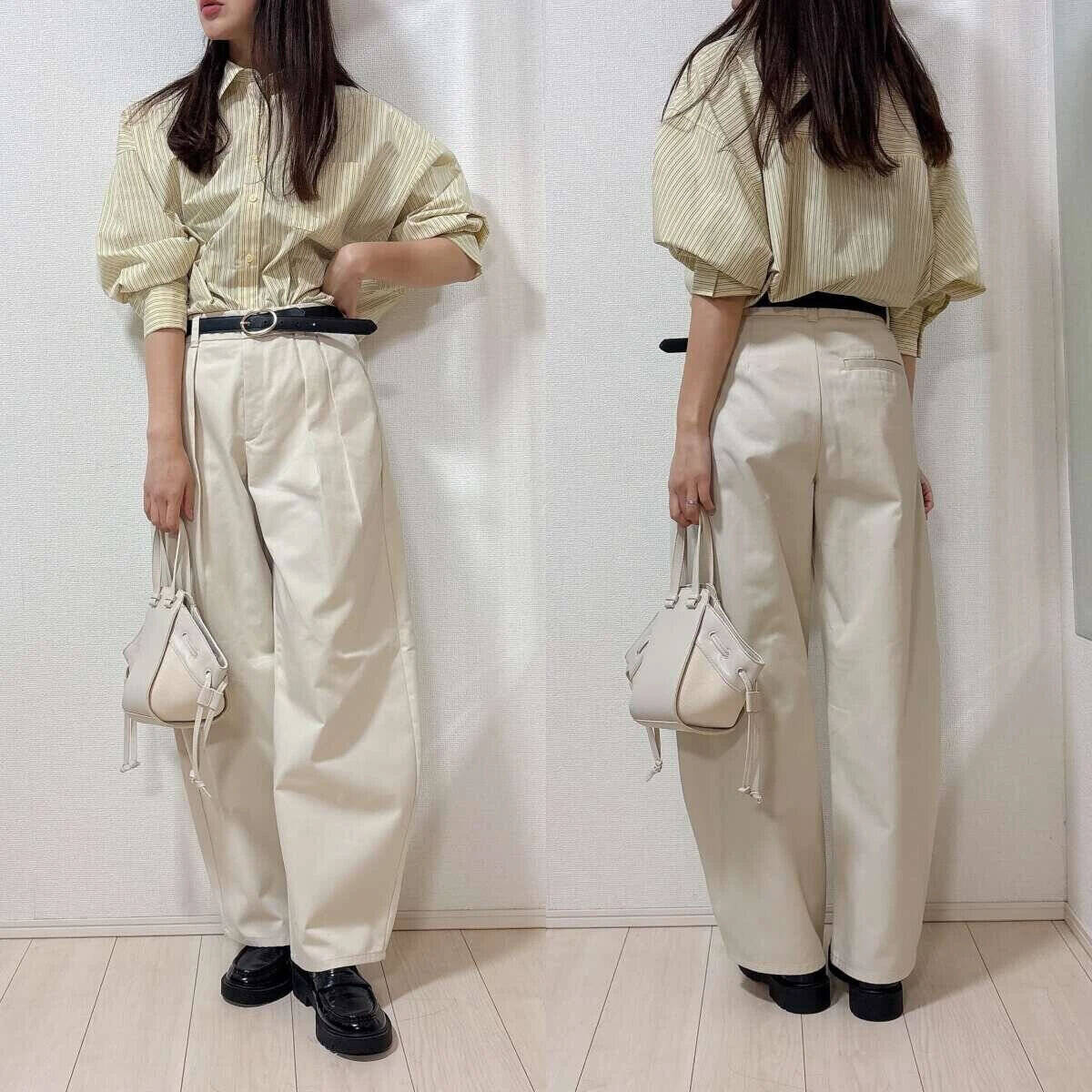 GU行ったら淡色ワイドパンツ即カゴに入れて！おしゃれさんはもう持ってるよ～！