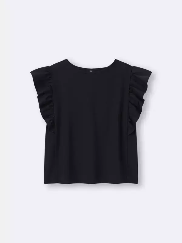 GUの黒トップスが思わず2度見する可愛さ…♡体型カバー効果がハンパない！高見えアイテム5選