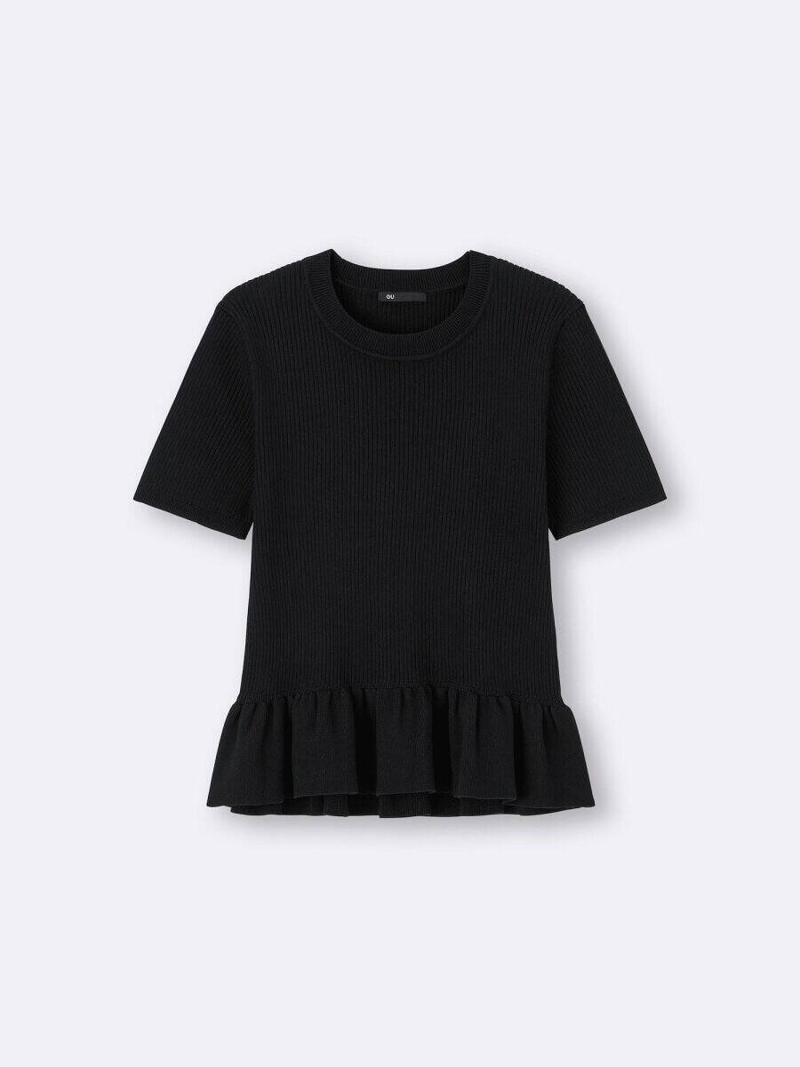 GUの黒トップスが思わず2度見する可愛さ…♡体型カバー効果がハンパない！高見えアイテム5選