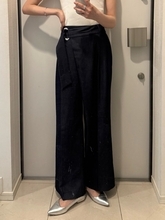 デニムに見えるのにデニムじゃない！美脚が叶う高評価パンツ♡春の着回し3コーデ