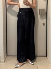 デニムに見えるのにデニムじゃない！美脚が叶う高評価パンツ♡春の着回し3コーデ