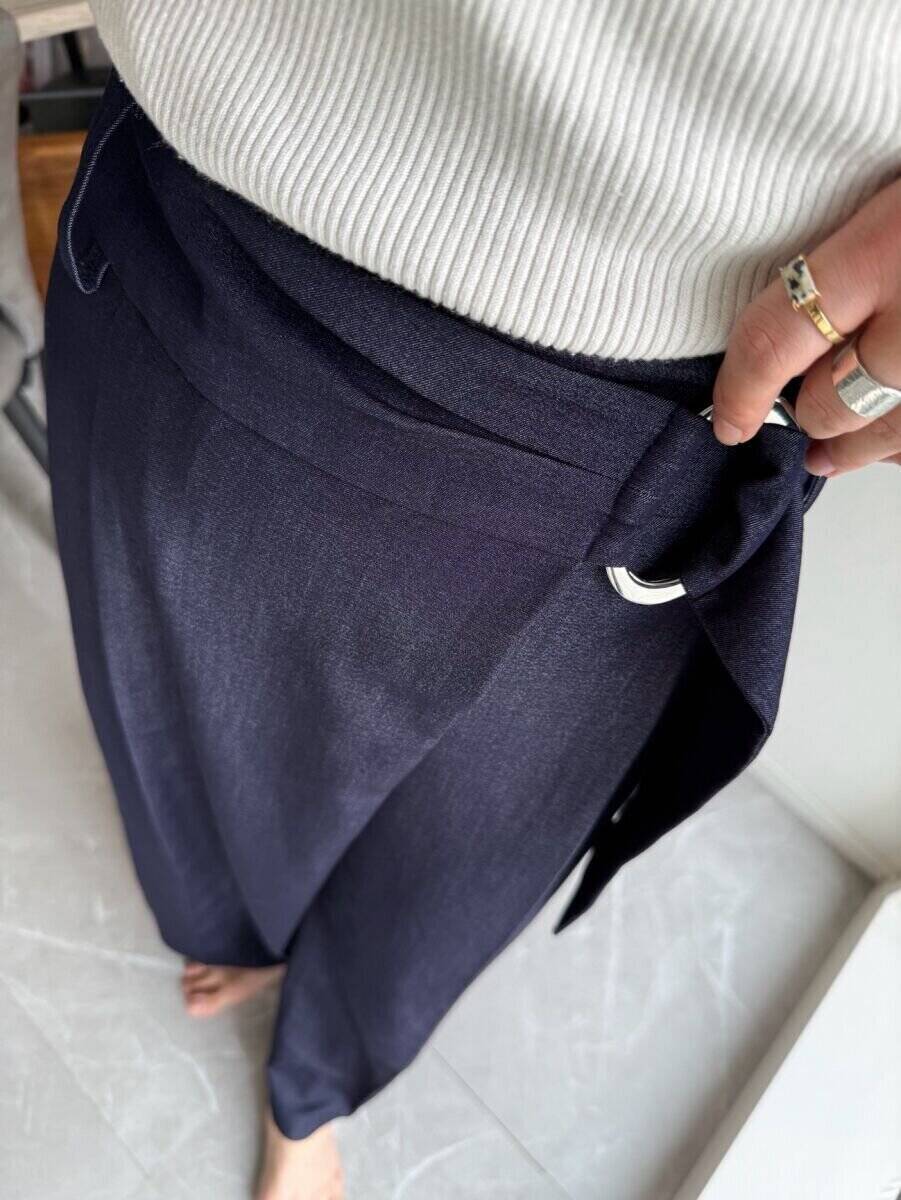 デニムに見えるのにデニムじゃない！美脚が叶う高評価パンツ♡春の着回し3コーデ