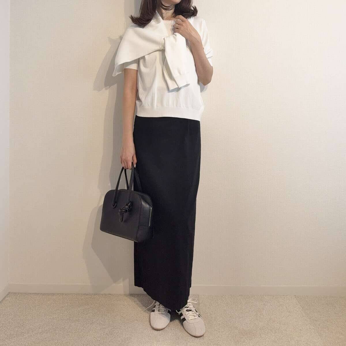 カーディガンって羽織るだけ…じゃない！肩かけ・結びで印象が変わる着こなし術♡